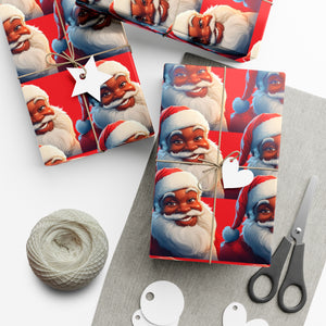
                  
                    "Santa In Full Glow" Gift Wrapping Paper
                  
                