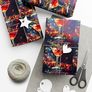 
                  
                    "Sleighin - Martini Style" Gift Wrapping Paper
                  
                