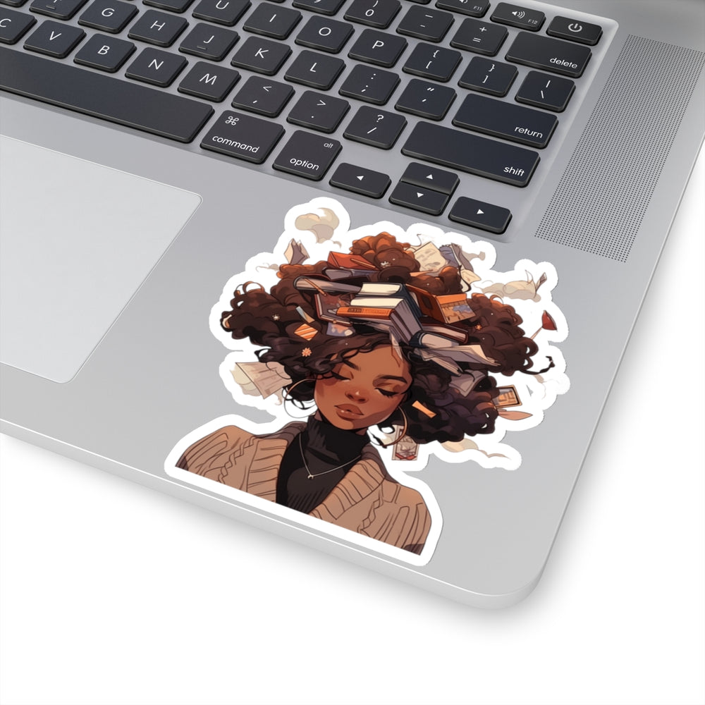
                  
                    Beauty & Brains Kiss-Cut Sticker
                  
                