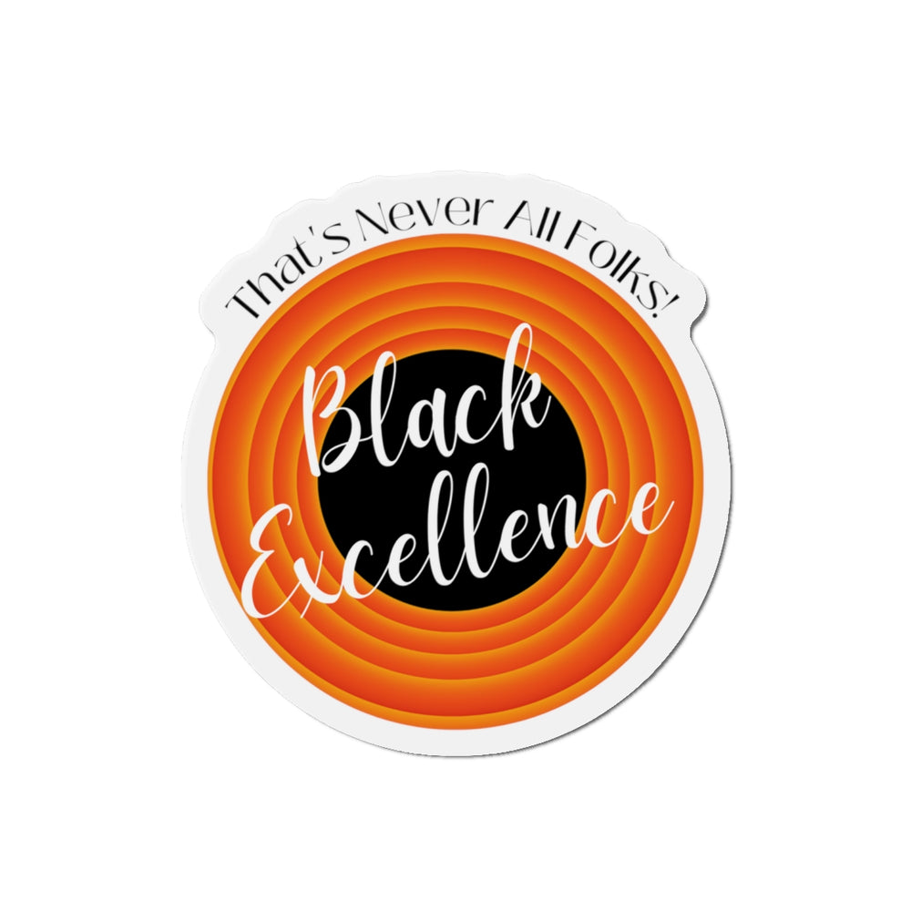 
                  
                    The Black Excellence Die-Cut Magnet
                  
                