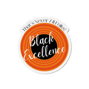 
                  
                    The Black Excellence Die-Cut Magnet
                  
                