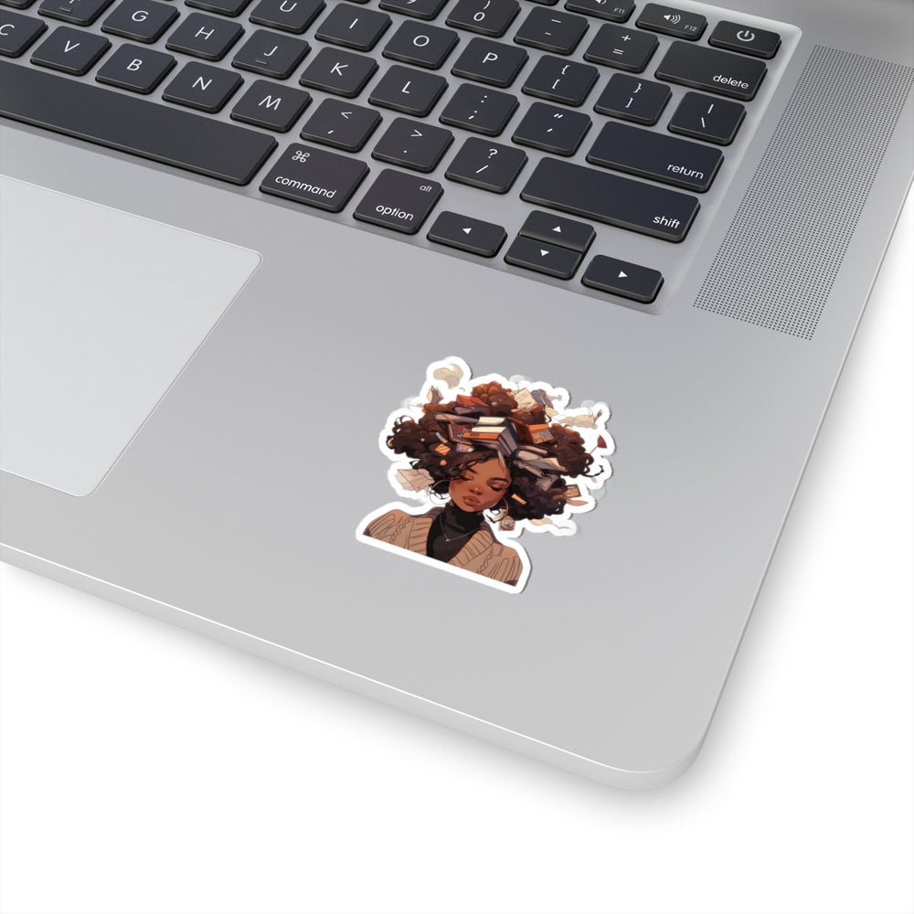 
                  
                    Beauty & Brains Kiss-Cut Sticker
                  
                