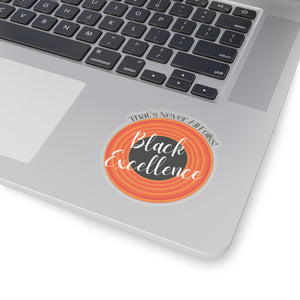 
                  
                    The Black Excellence Kiss-Cut Sticker
                  
                