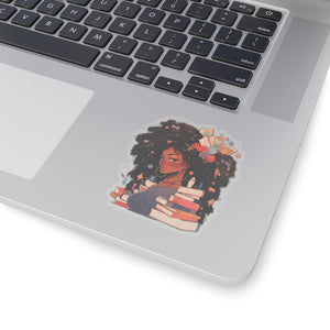 
                  
                    Beauty & Brains Kiss-Cut Sticker
                  
                