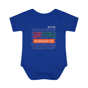 
                  
                    MLK Juneteenth Infant Baby Rib Bodysuit
                  
                