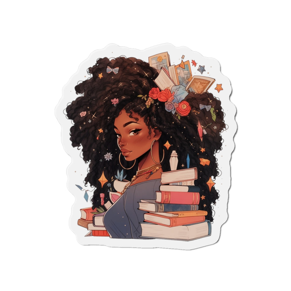 Beauty & Brains Die-Cut Magnet