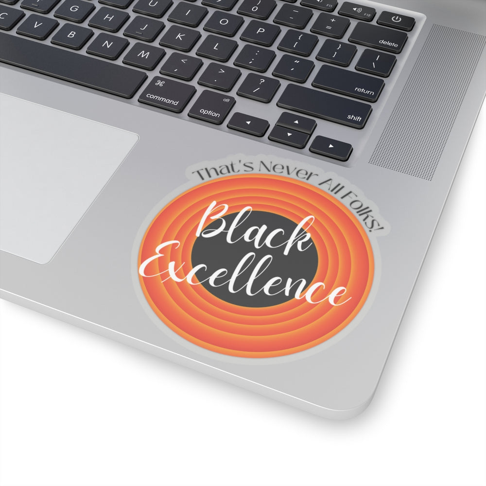 
                  
                    The Black Excellence Kiss-Cut Sticker
                  
                