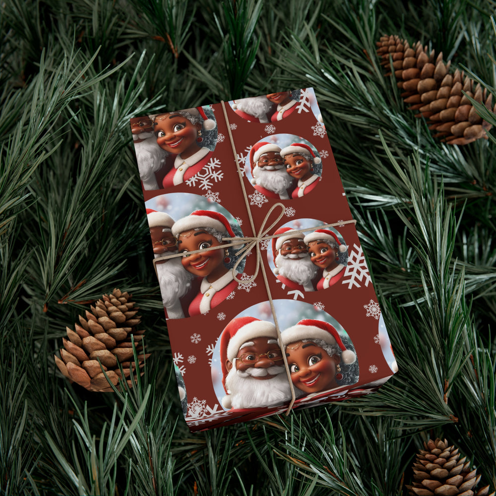 
                  
                    "Holidays With The Clauses" Gift Wrapping Paper
                  
                