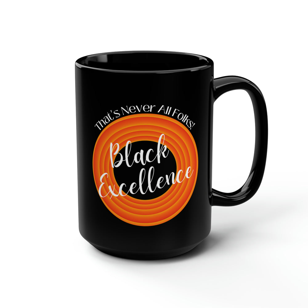 Black Mug, 15oz