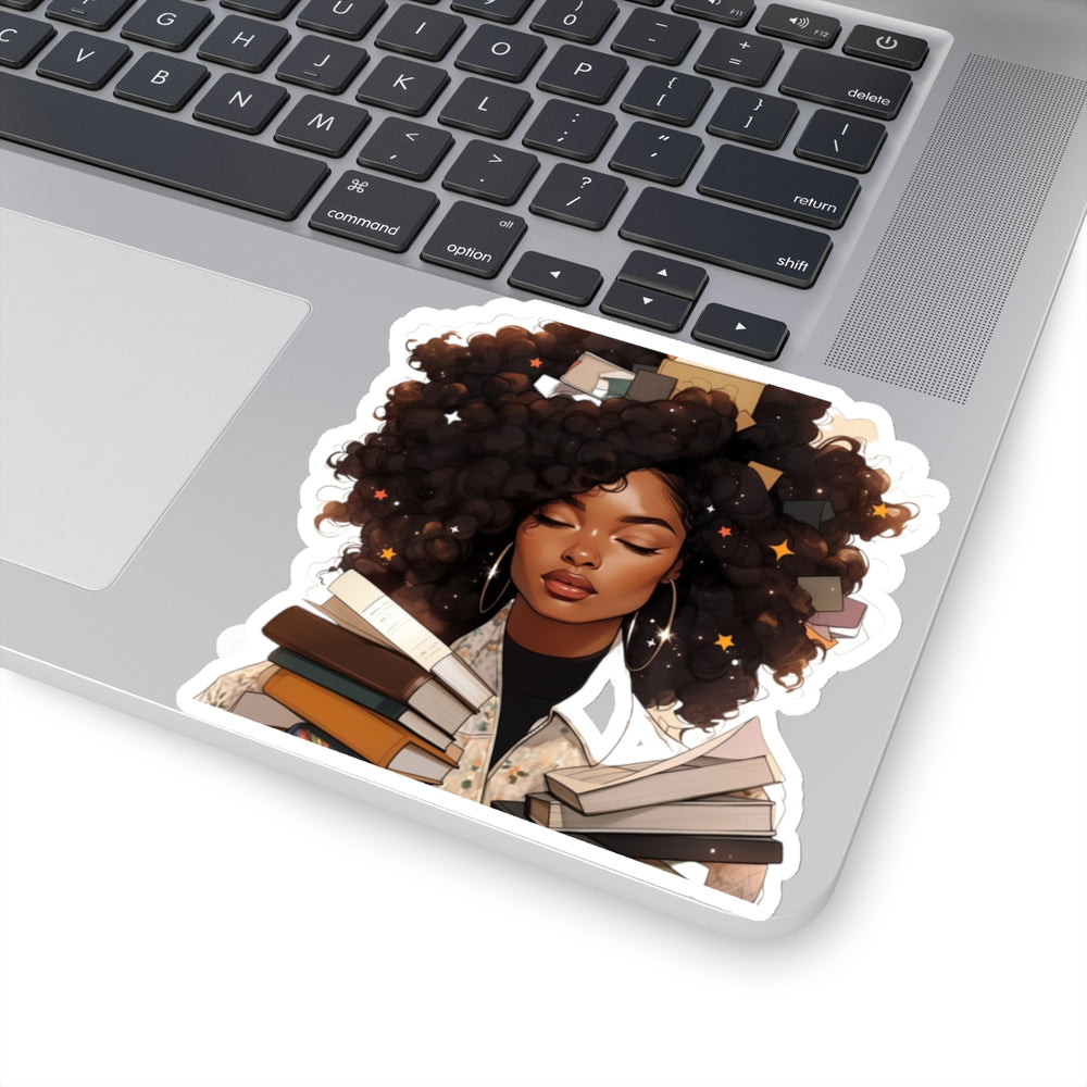 
                  
                    Beauty & Brains Kiss-Cut Sticker
                  
                