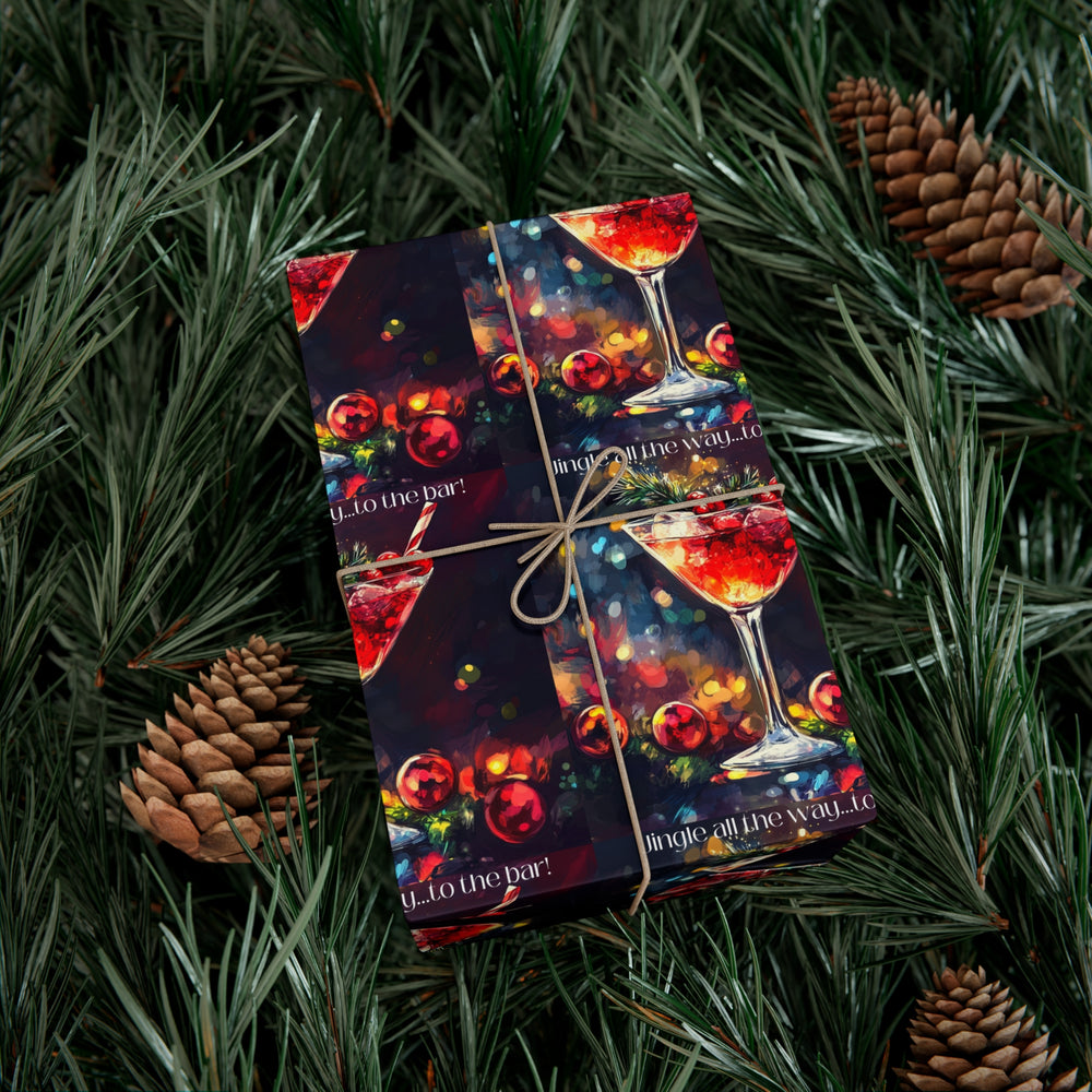 
                  
                    "Sleighin - Martini Style" Gift Wrapping Paper
                  
                