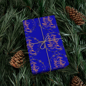 
                  
                    "Don't be Blue for Christmas" Gift Wrapping Paper
                  
                