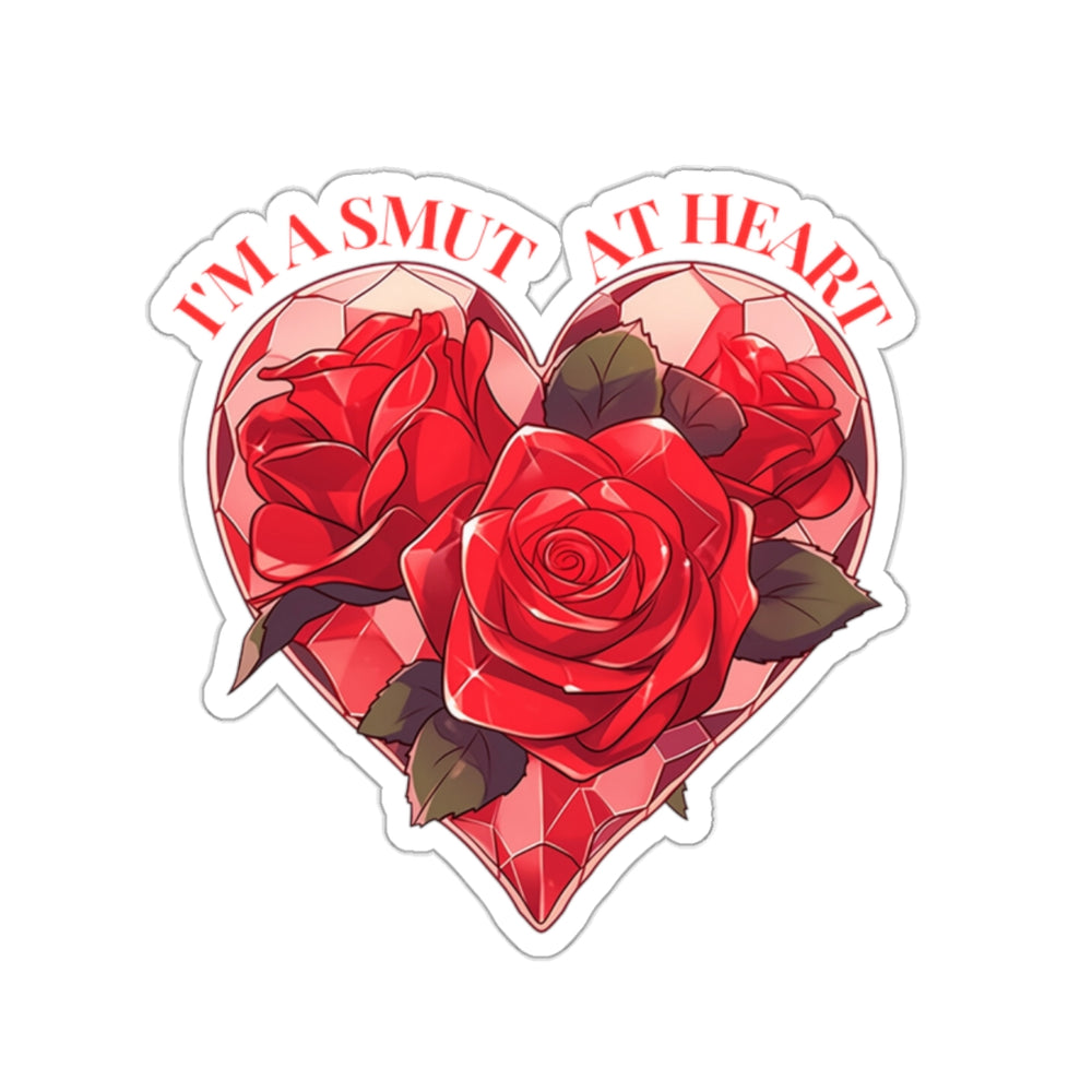 
                  
                    SMUT At Heart Kiss-Cut Sticker
                  
                