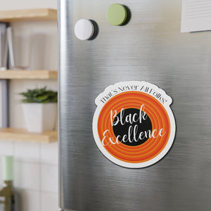 
                  
                    The Black Excellence Die-Cut Magnet
                  
                