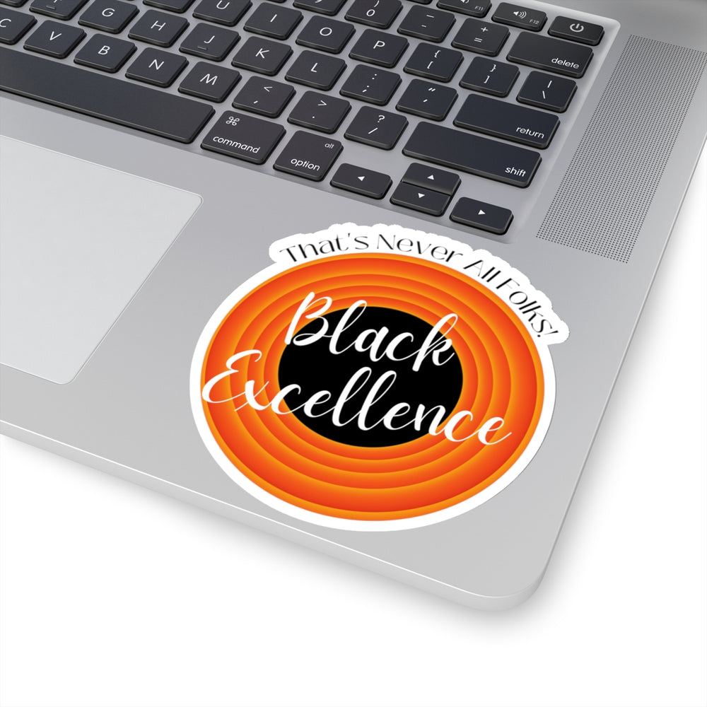 
                  
                    The Black Excellence Kiss-Cut Sticker
                  
                