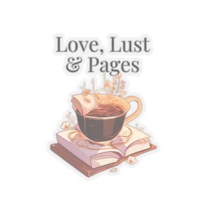 
                  
                    Love, Lust & Pages Kiss-Cut Sticker
                  
                