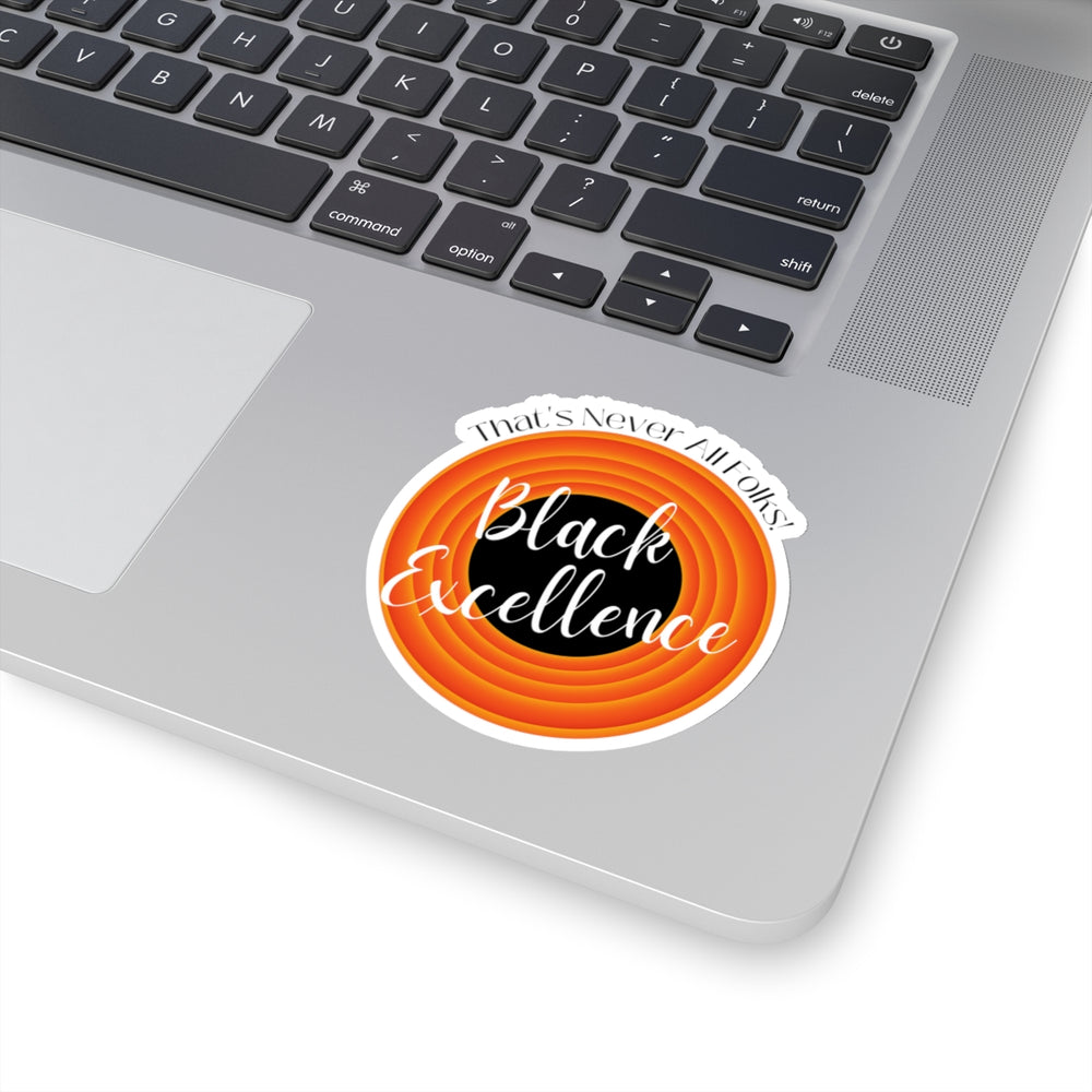 The Black Excellence Kiss-Cut Sticker