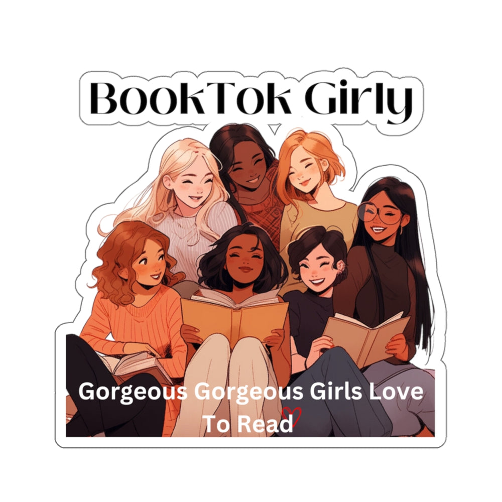 
                  
                    BookTok Girly Kiss-Cut Sticker
                  
                