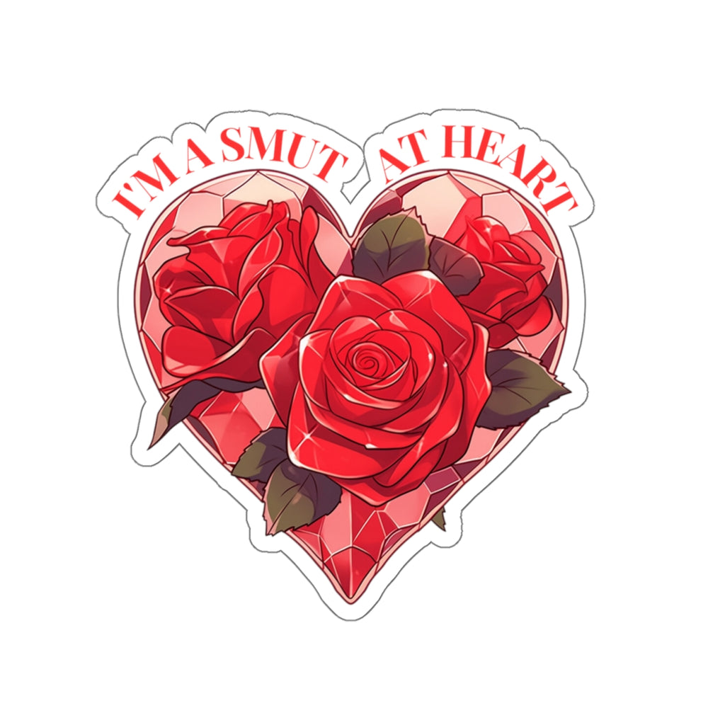 
                  
                    SMUT At Heart Kiss-Cut Sticker
                  
                