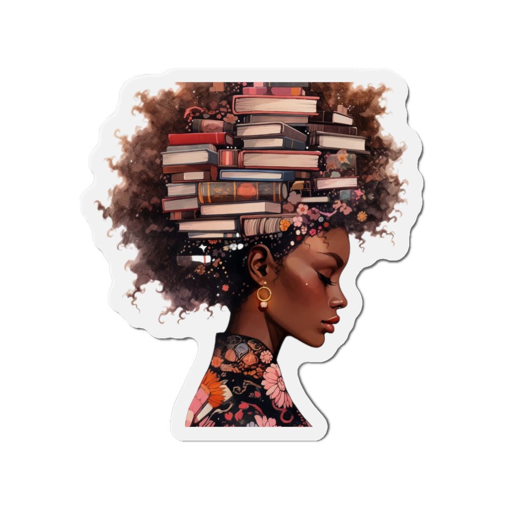 Beauty & Brains Die-Cut Magnet