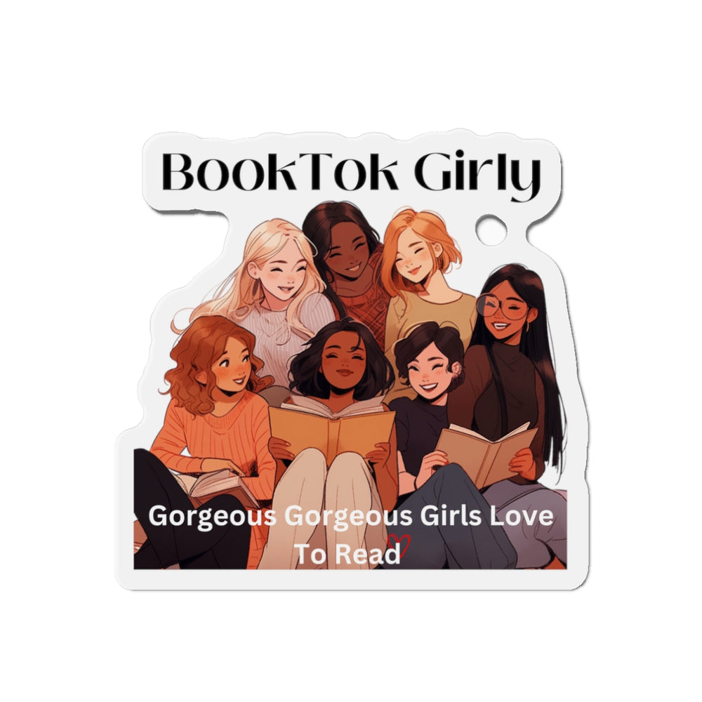 BookTok Girly Die-Cut Magnet