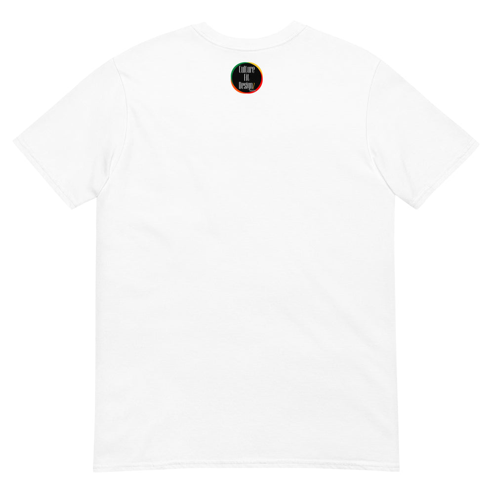 
                  
                    Black Excellence Short-Sleeve White Unisex T-Shirt
                  
                