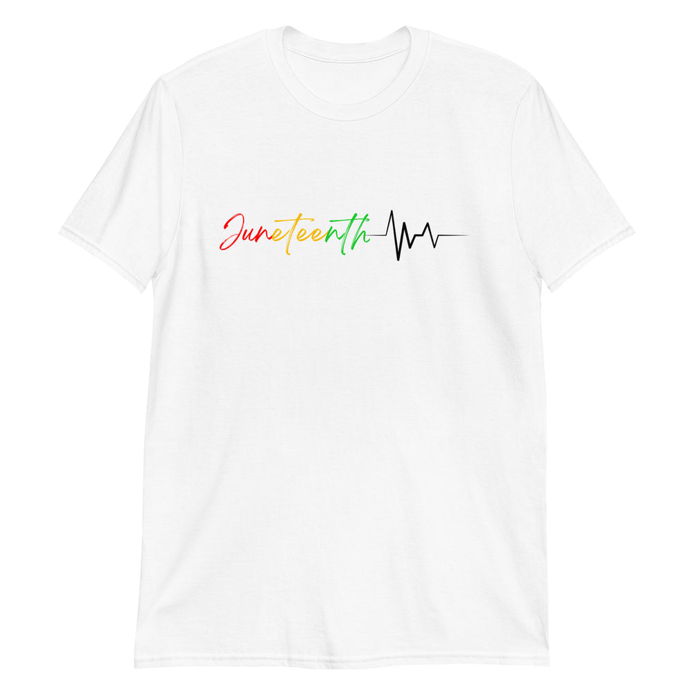 
                  
                    J19th Heartbeat Short-Sleeve White Unisex T-Shirt
                  
                