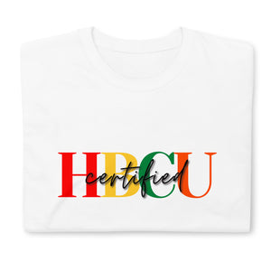 
                  
                    HBCU Certified.2 Short-Sleeve Unisex T-Shirt
                  
                