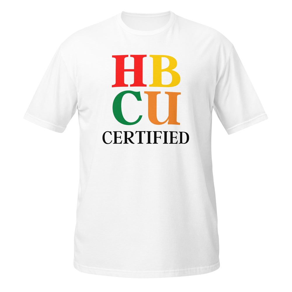 
                  
                    HBCU Certified Short-Sleeve Unisex T-Shirt
                  
                