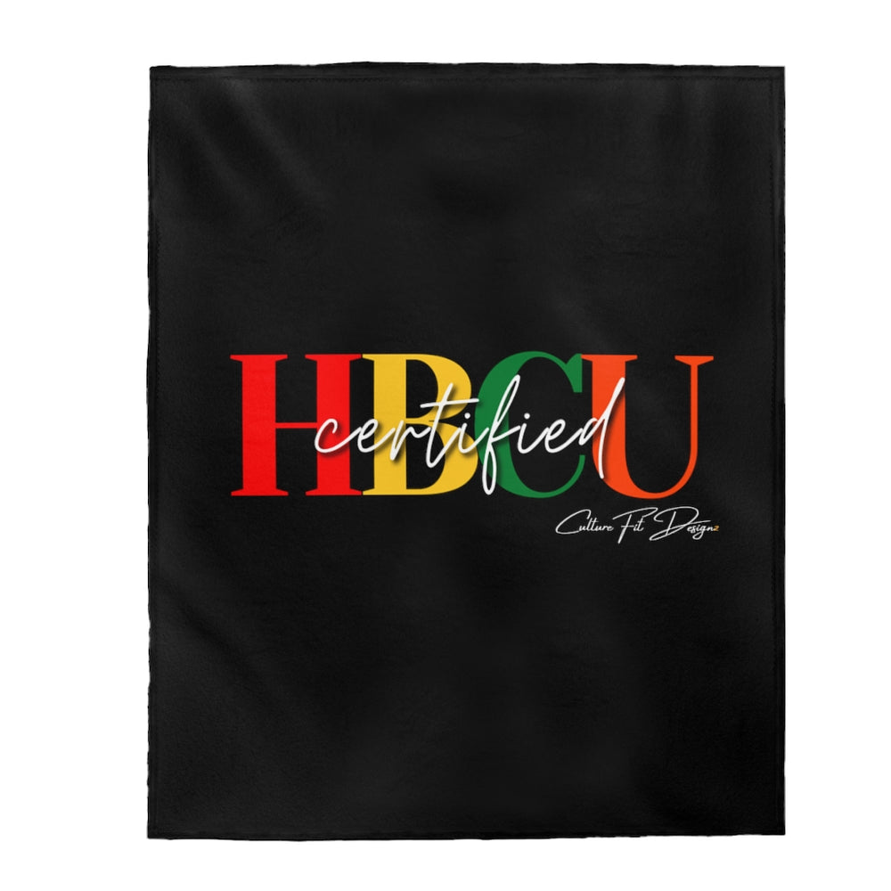 HBCU Velveteen Plush Blanket