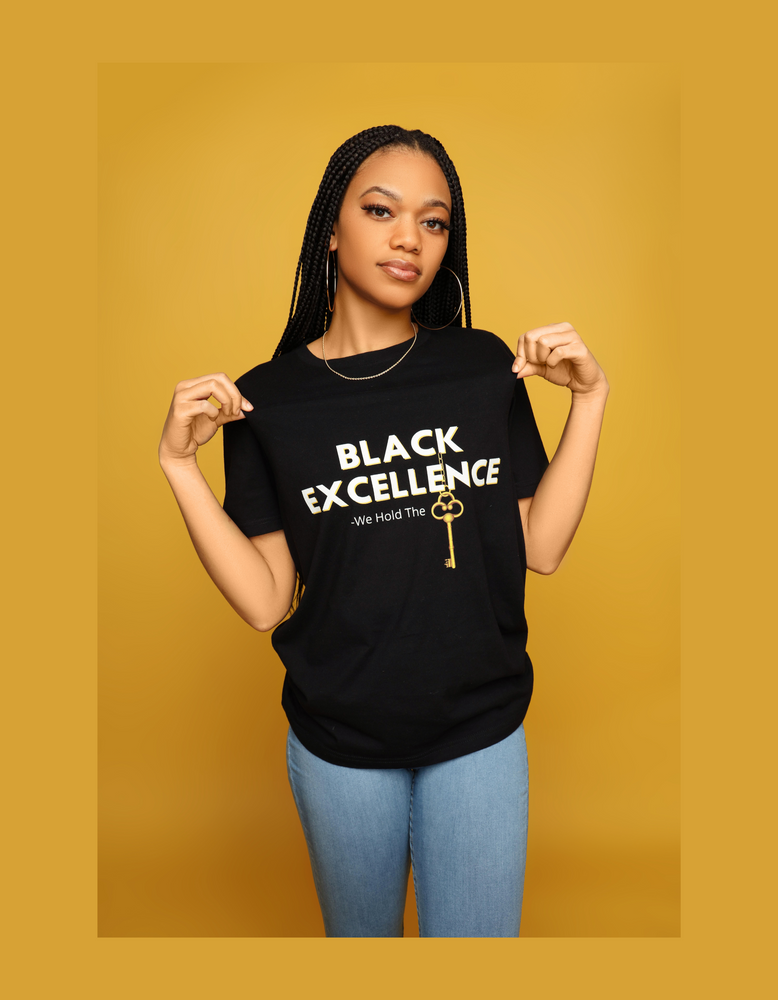Black Excellence V1 - Fitted Next Level T-shirt