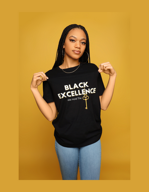 
                  
                    Black Excellence V1 - Fitted Next Level T-shirt
                  
                