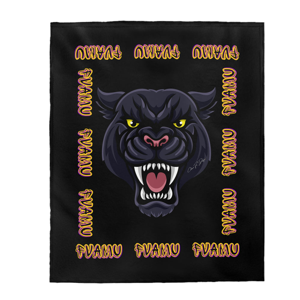 PVAMU Velveteen Plush Blanket