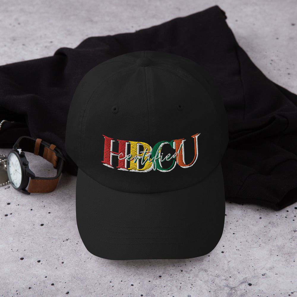 
                  
                    HBCU Certified - Dad hat
                  
                