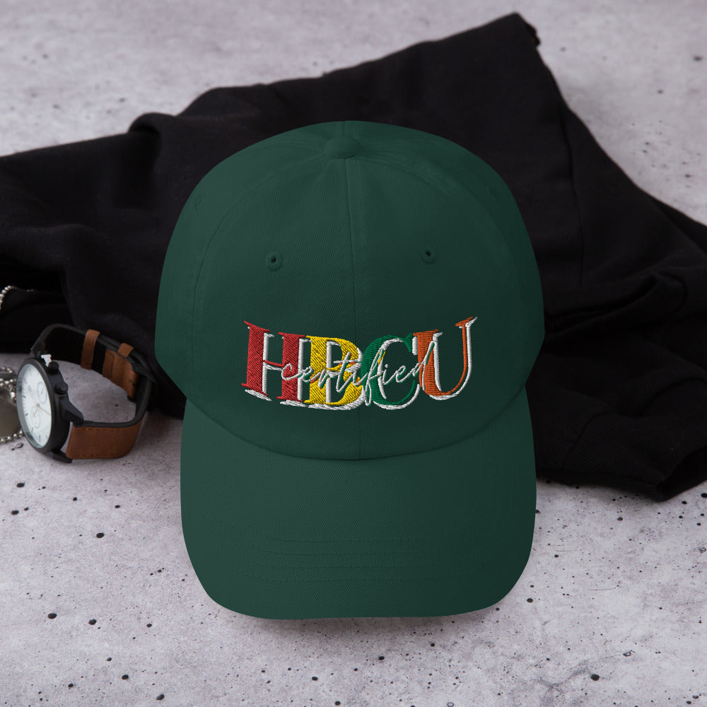 
                  
                    HBCU Certified - Dad hat
                  
                