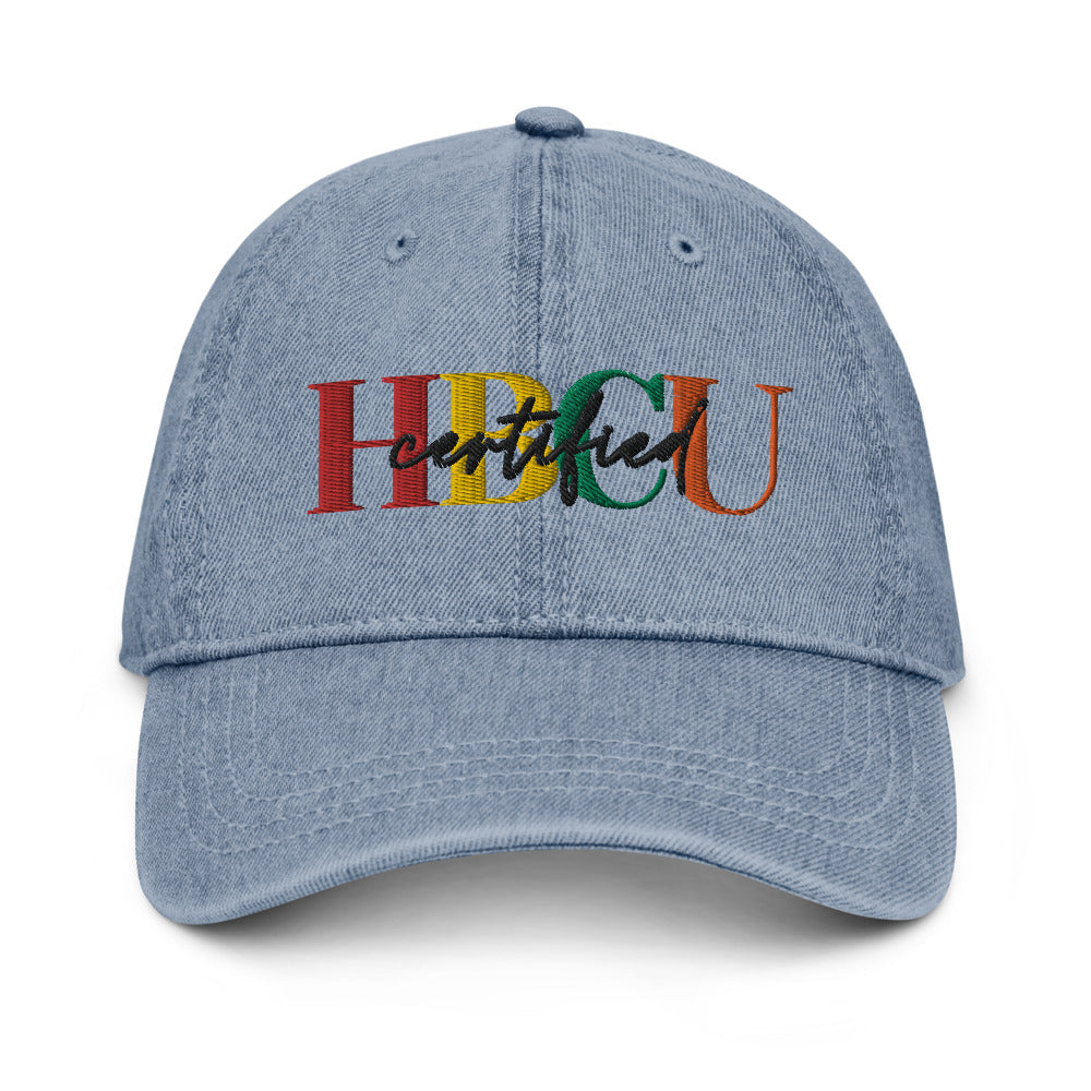 HBCU Certified Denim Hat