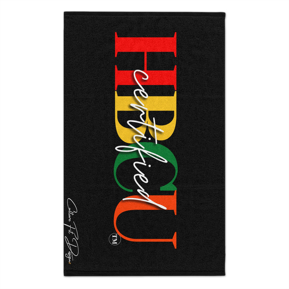 
                  
                    HBCU Black Rally Towel, 11x18
                  
                