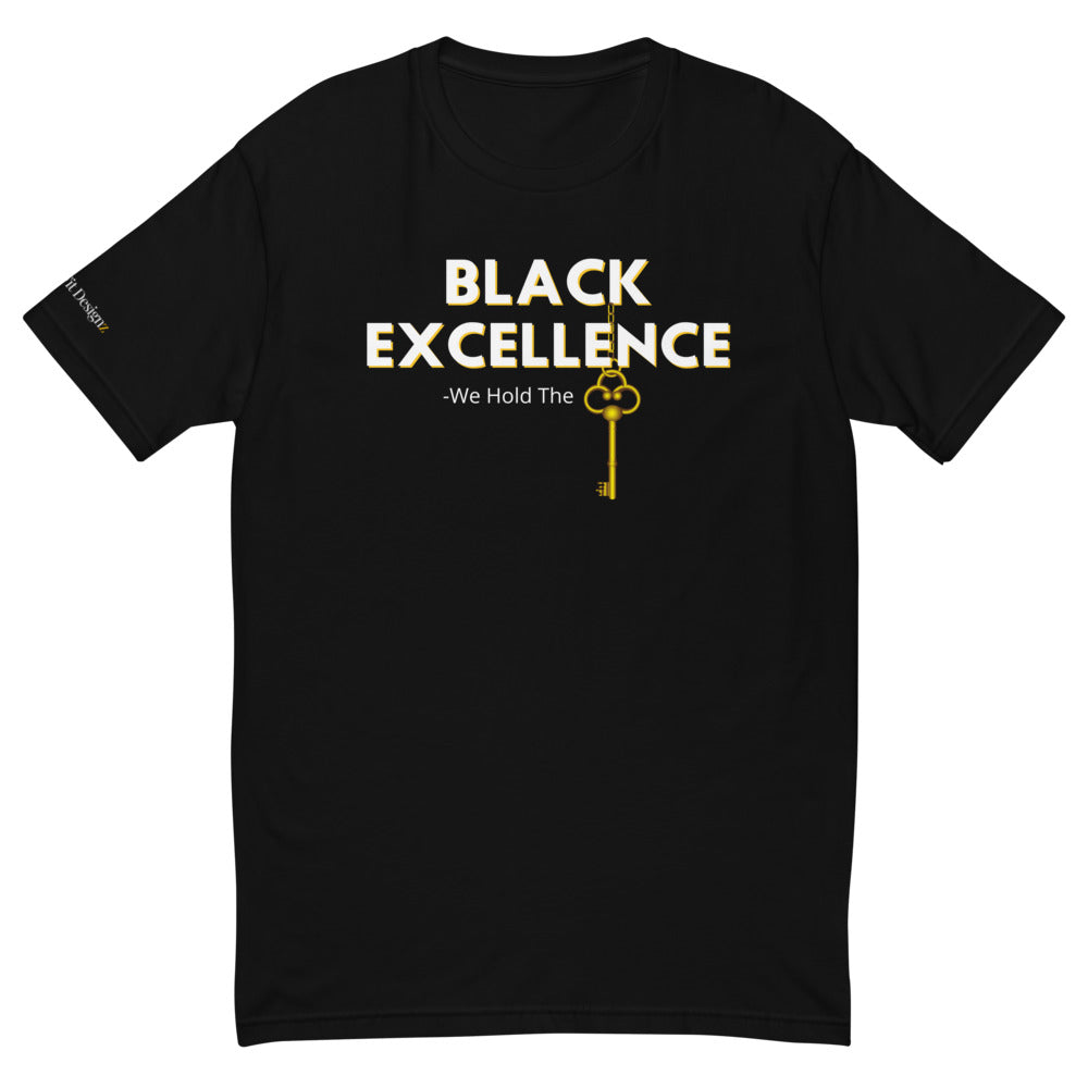 
                  
                    Black Excellence V1 - Fitted Next Level T-shirt
                  
                