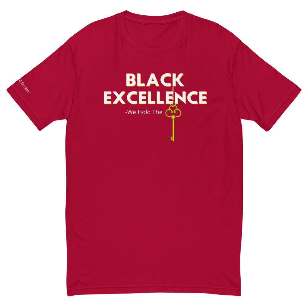 
                  
                    Black Excellence V1 - Fitted Next Level T-shirt
                  
                