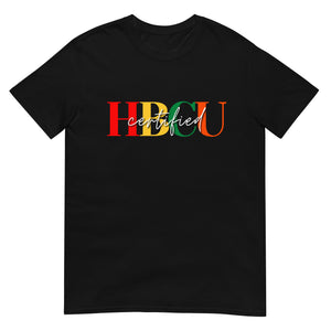 
                  
                    HBCU Certified 2 Short-Sleeve Unisex T-Shirt
                  
                